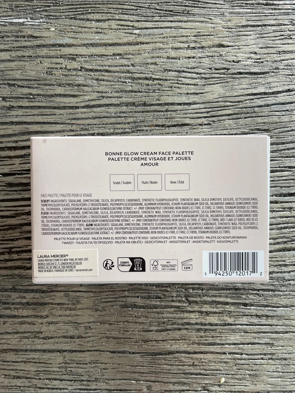 Laura Mercier Bonne Glow Cream Face Palette - amour